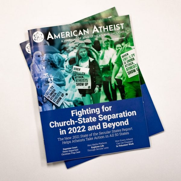Current Issue of American Atheist Magazine